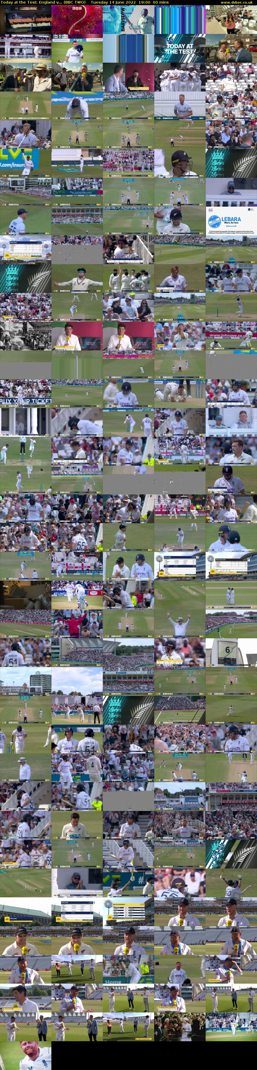 Today at the Test: England v... (BBC TWO) Tuesday 14 June 2022 19:00 - 20:00