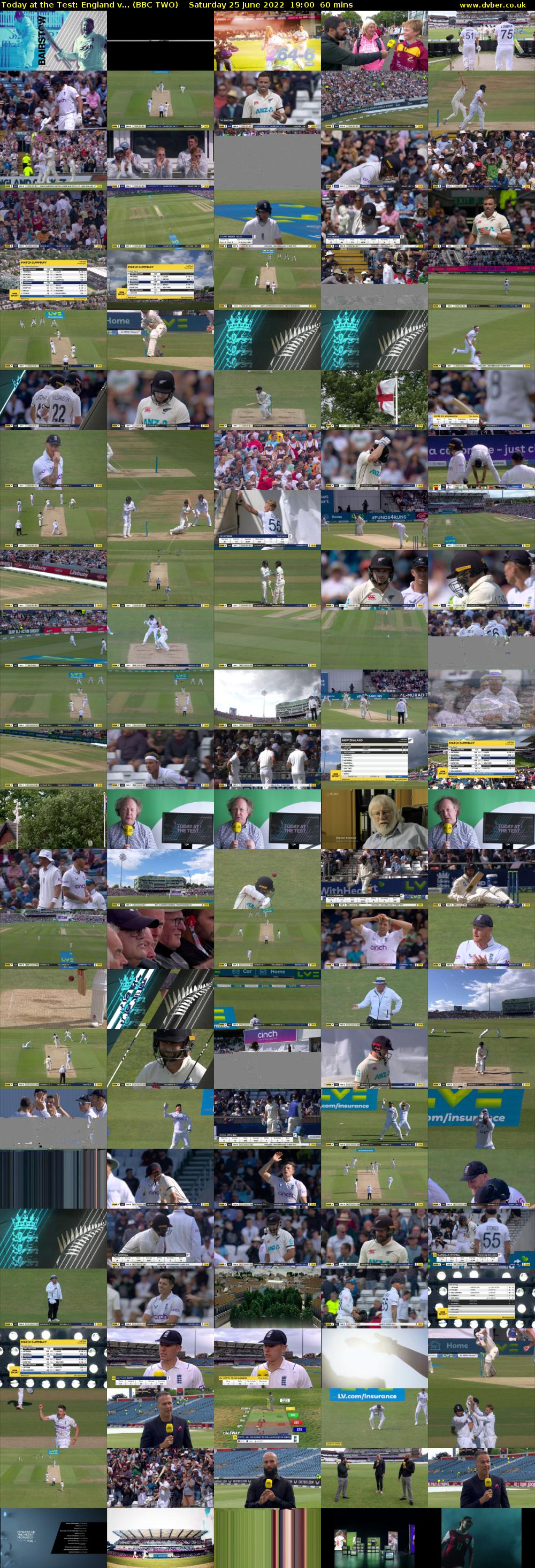 Today at the Test: England v... (BBC TWO) Saturday 25 June 2022 19:00 - 20:00