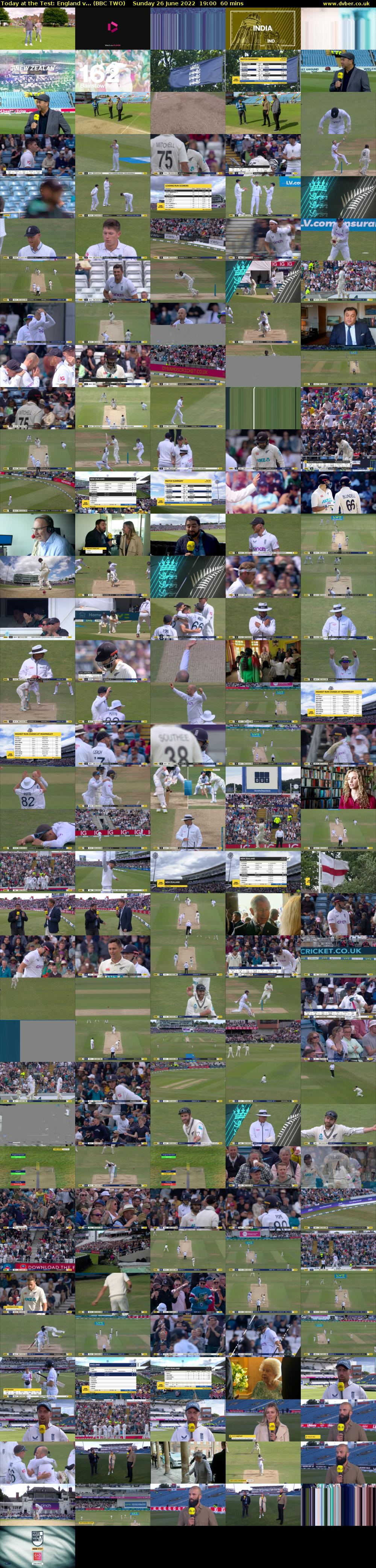 Today at the Test: England v... (BBC TWO) Sunday 26 June 2022 19:00 - 20:00