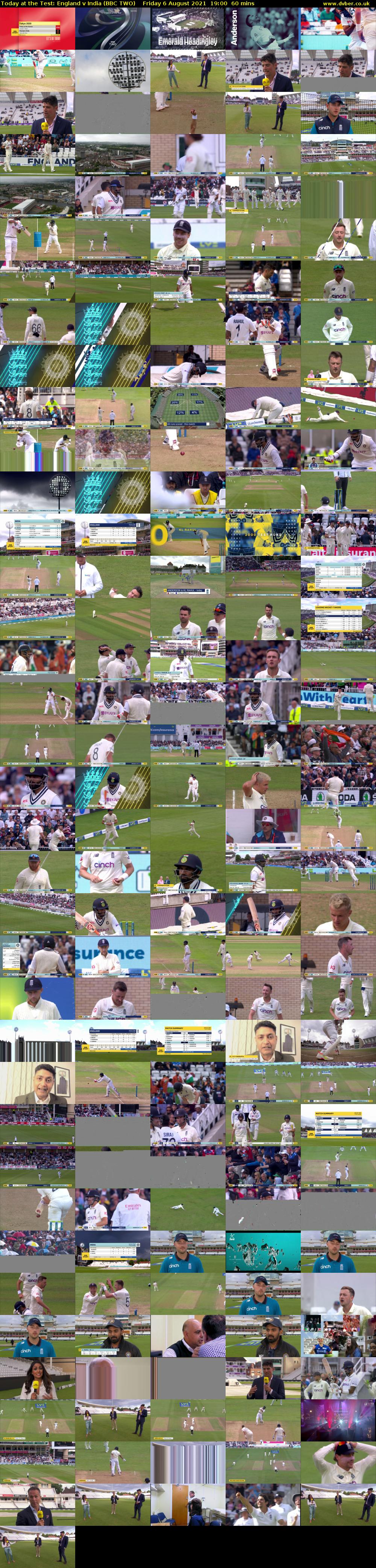 Today at the Test: England v India (BBC TWO) Friday 6 August 2021 19:00 - 20:00