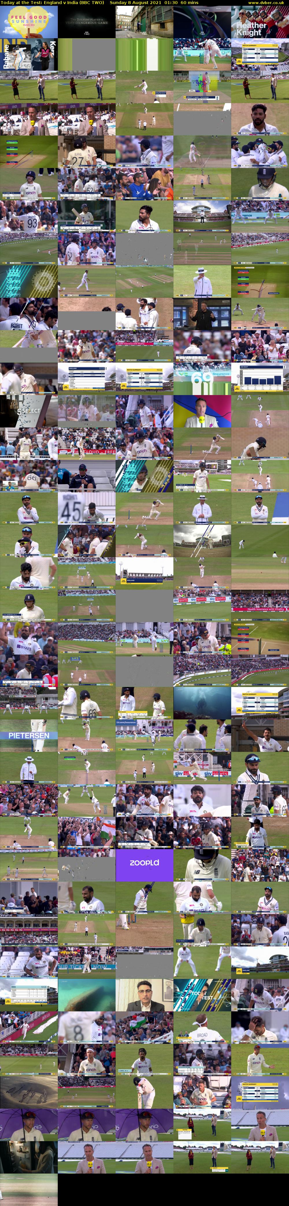 Today at the Test: England v India (BBC TWO) Sunday 8 August 2021 01:30 - 02:30