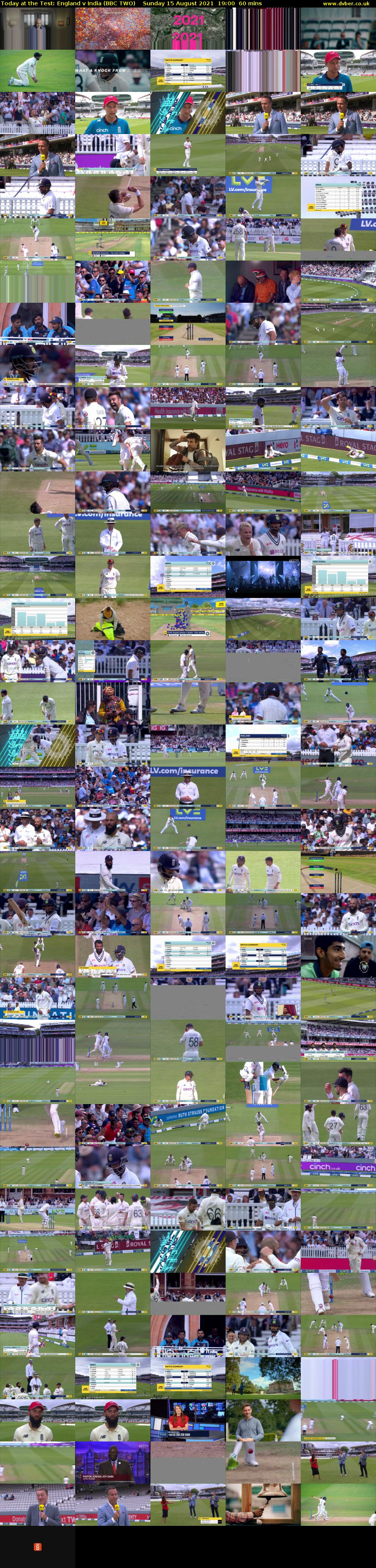 Today at the Test: England v India (BBC TWO) Sunday 15 August 2021 19:00 - 20:00