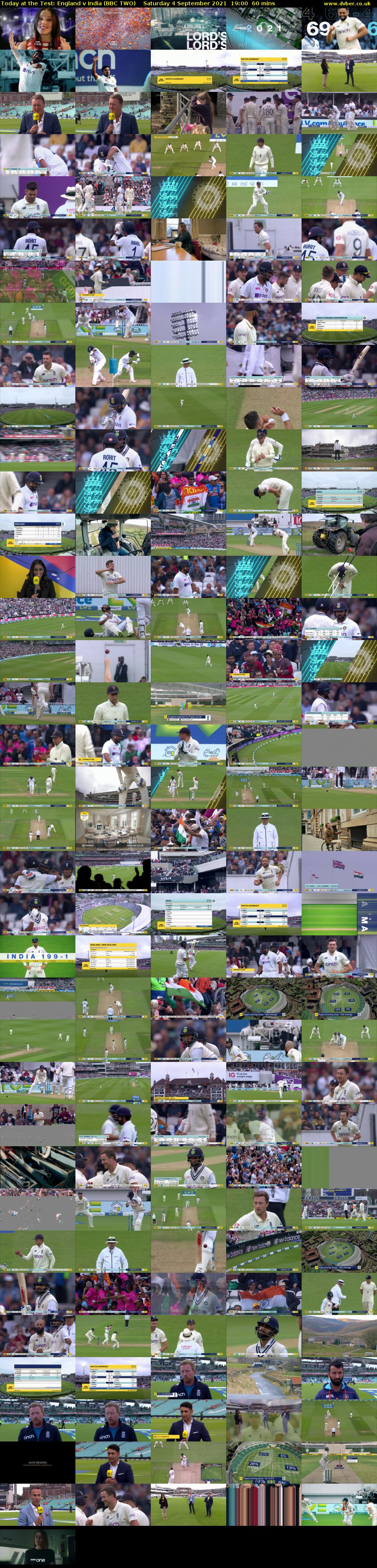 Today at the Test: England v India (BBC TWO) Saturday 4 September 2021 19:00 - 20:00