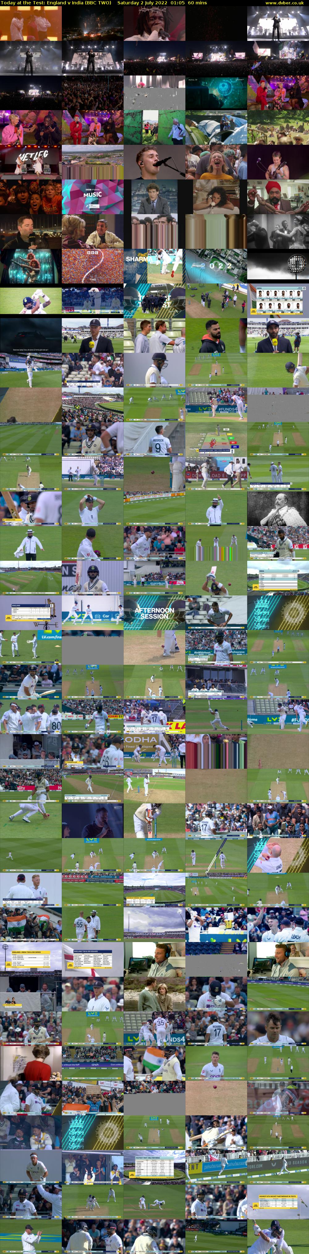 Today at the Test: England v India (BBC TWO) Saturday 2 July 2022 01:05 - 02:05