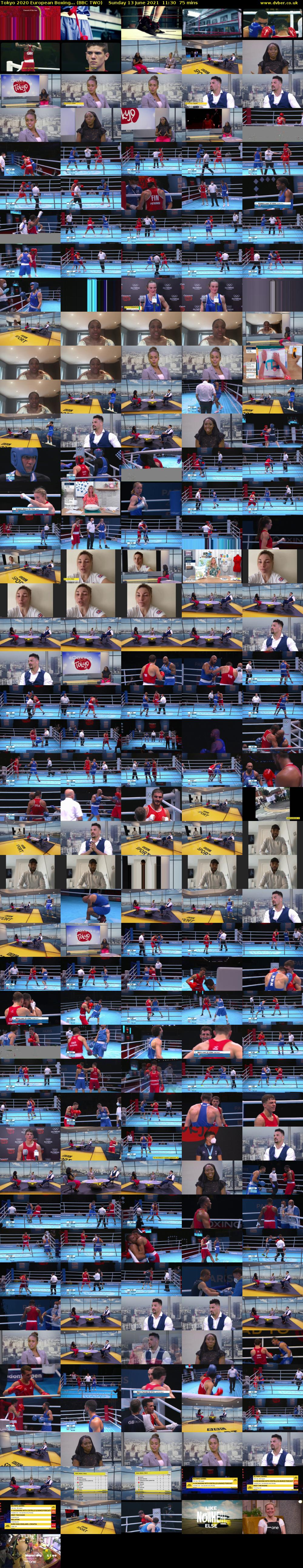 Tokyo 2020 European Boxing... (BBC TWO) Sunday 13 June 2021 11:30 - 12:45