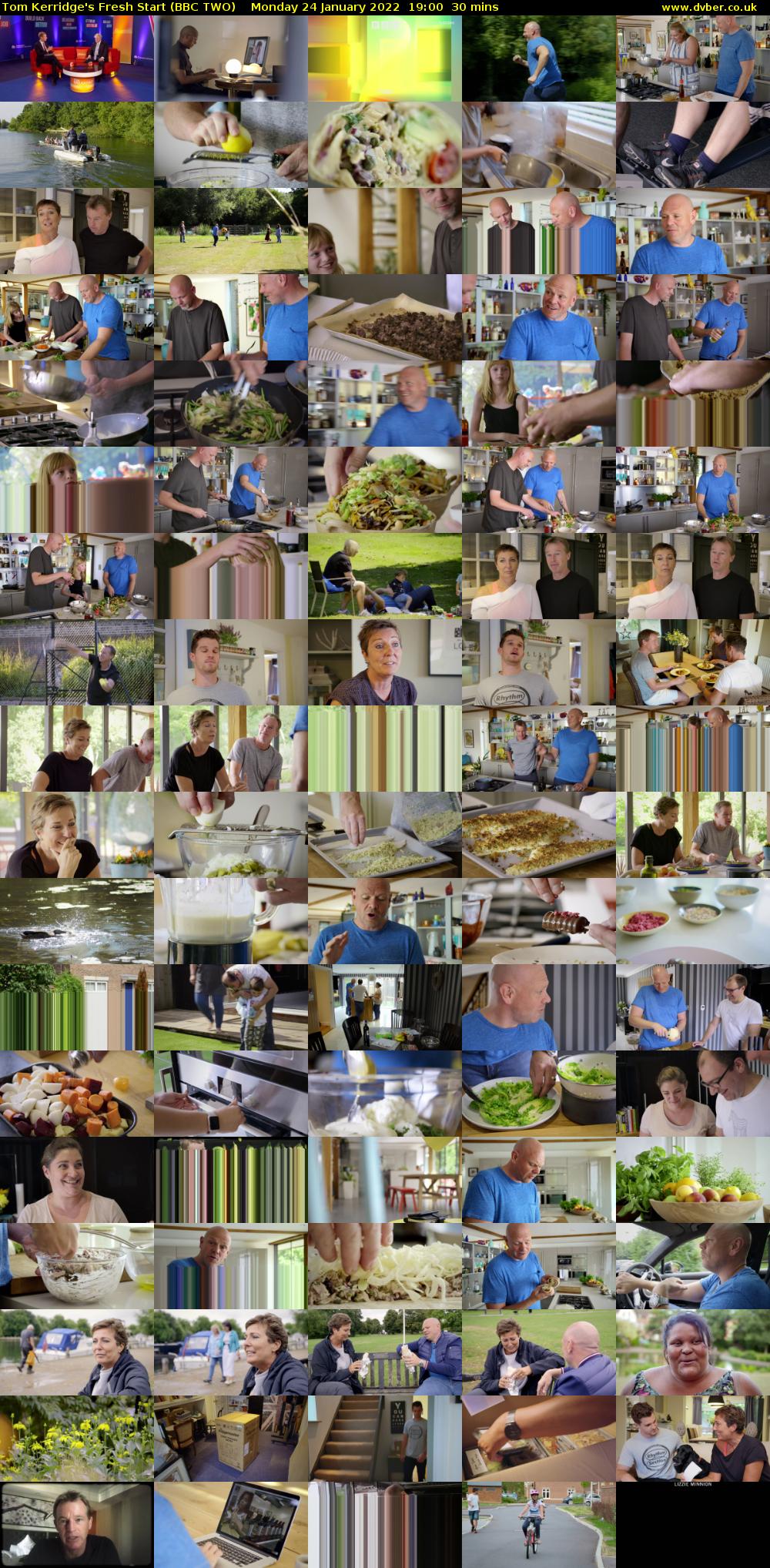 Tom Kerridge's Fresh Start (BBC TWO) Monday 24 January 2022 19:00 - 19:30