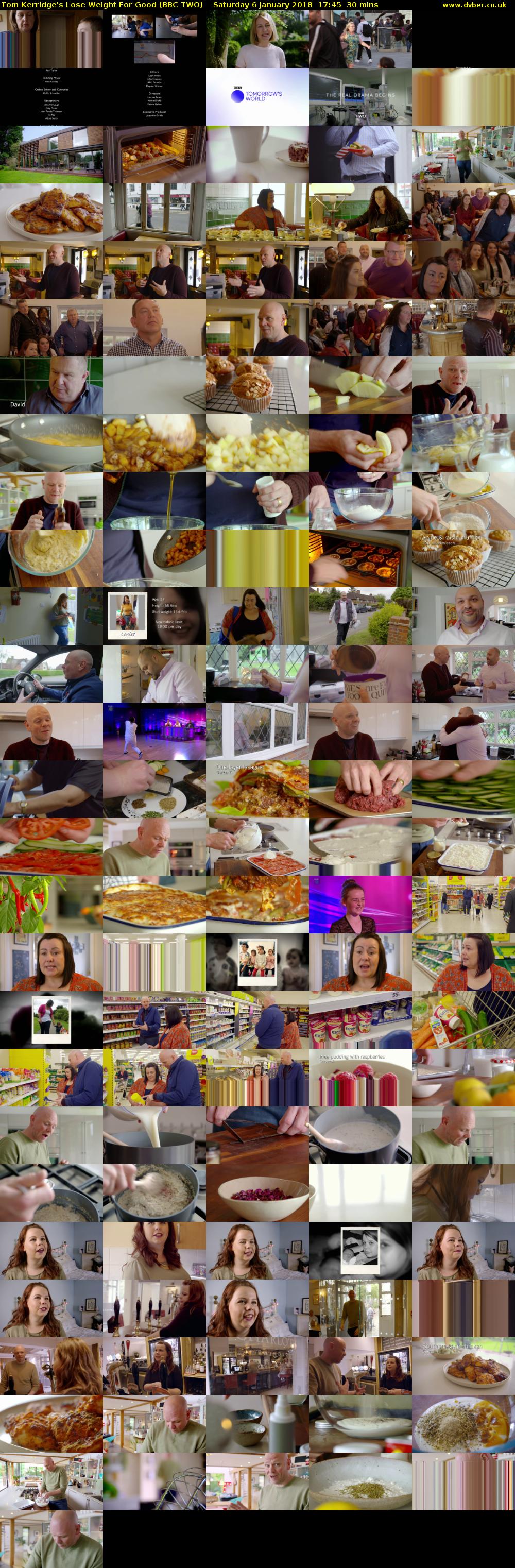 Tom Kerridge's Lose Weight For Good (BBC TWO) Saturday 6 January 2018 17:45 - 18:15