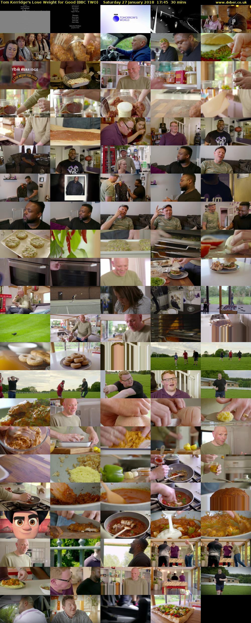 Tom Kerridge's Lose Weight for Good (BBC TWO) Saturday 27 January 2018 17:45 - 18:15