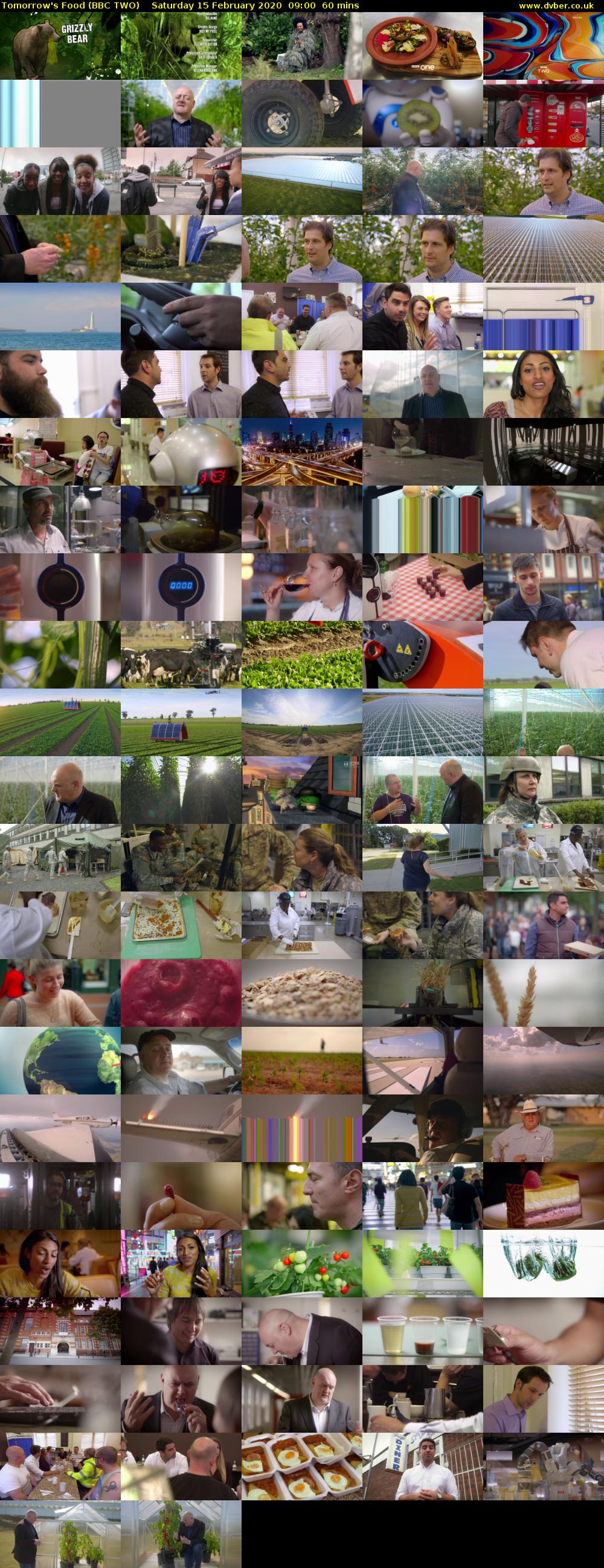 Tomorrow's Food (BBC TWO) Saturday 15 February 2020 09:00 - 10:00