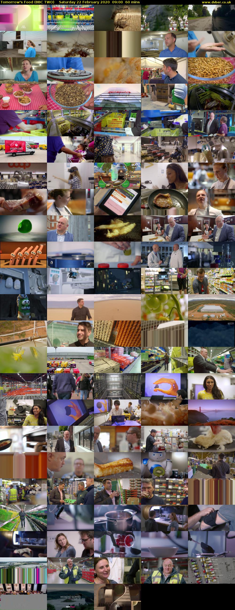 Tomorrow's Food (BBC TWO) Saturday 22 February 2020 09:00 - 10:00
