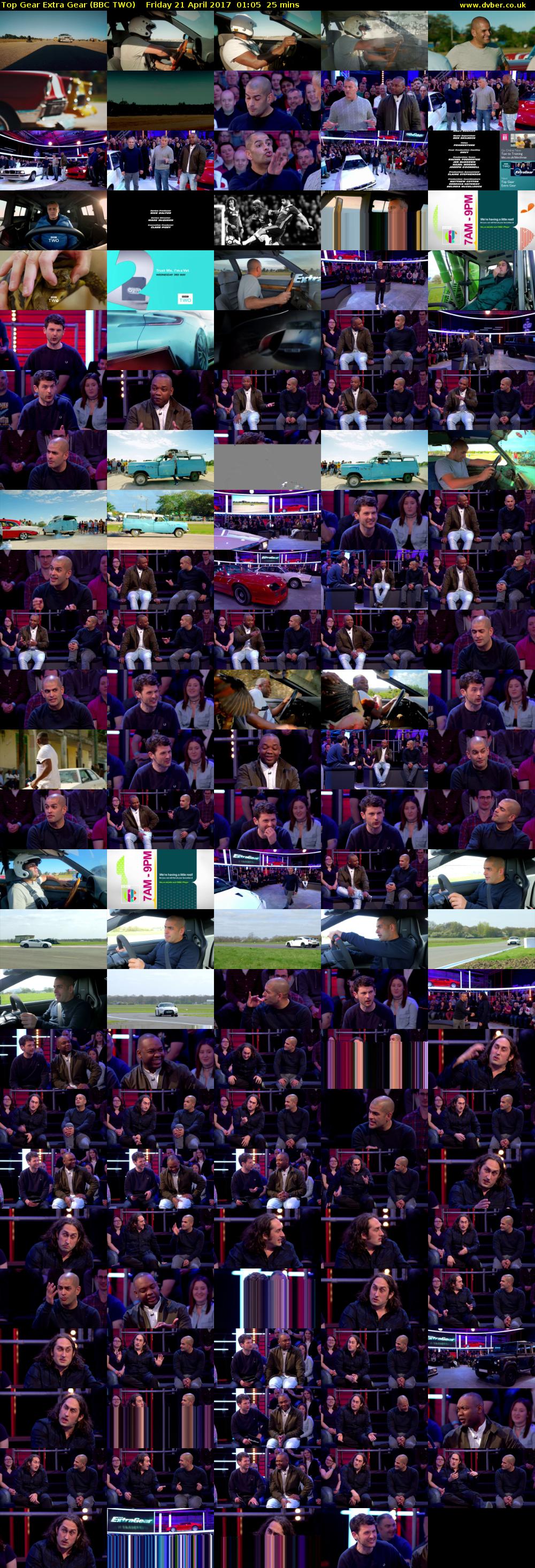 Top Gear Extra Gear (BBC TWO) Friday 21 April 2017 01:05 - 01:30