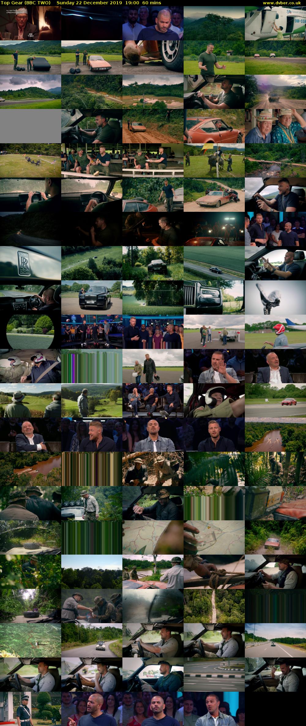Top Gear (BBC TWO) Sunday 22 December 2019 19:00 - 20:00