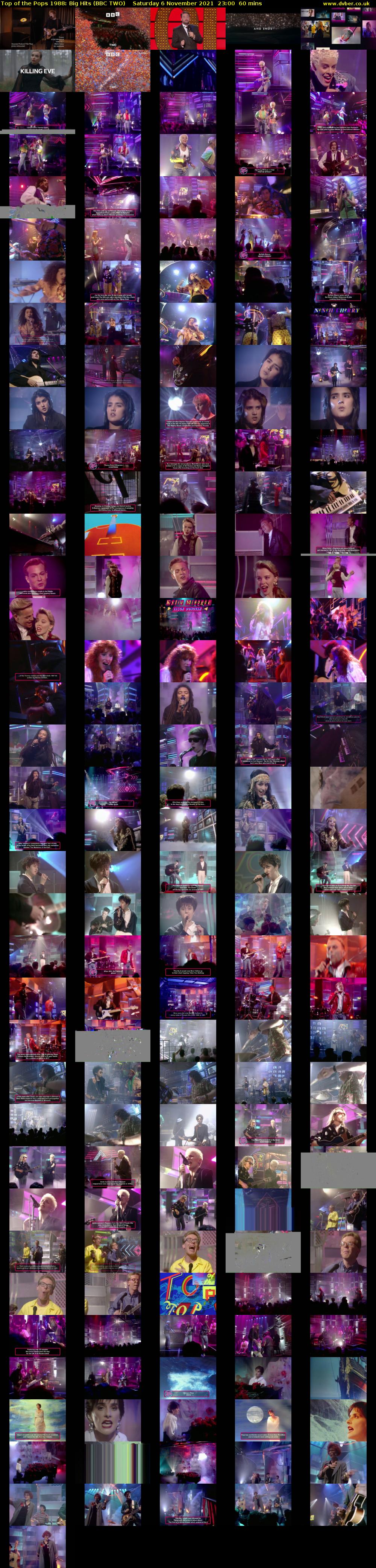 Top of the Pops 1988: Big Hits (BBC TWO) Saturday 6 November 2021 23:00 - 00:00