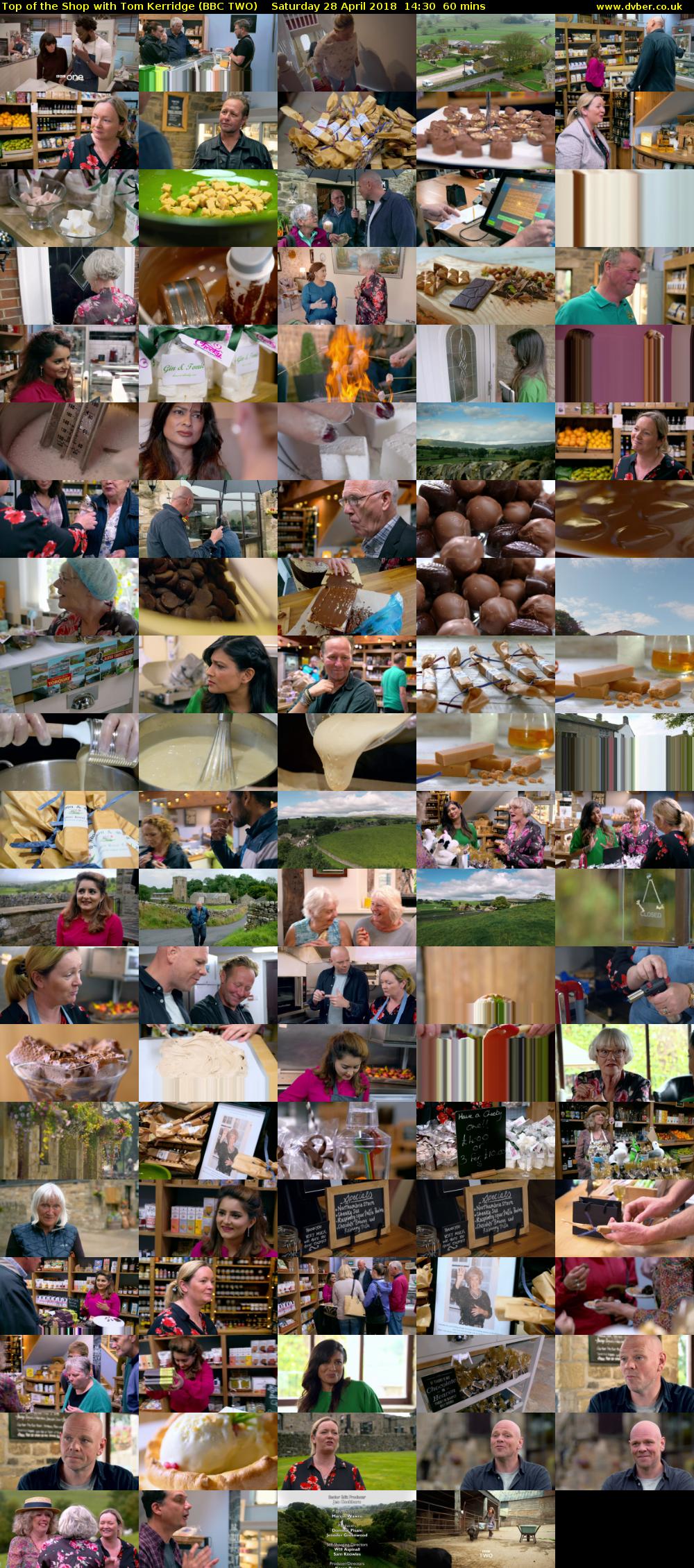 Top of the Shop with Tom Kerridge (BBC TWO) Saturday 28 April 2018 14:30 - 15:30