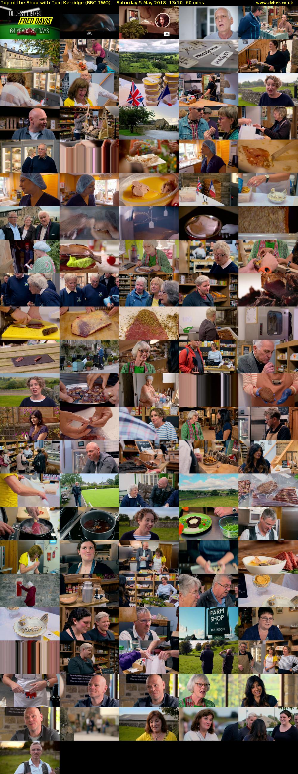 Top of the Shop with Tom Kerridge (BBC TWO) Saturday 5 May 2018 13:10 - 14:10