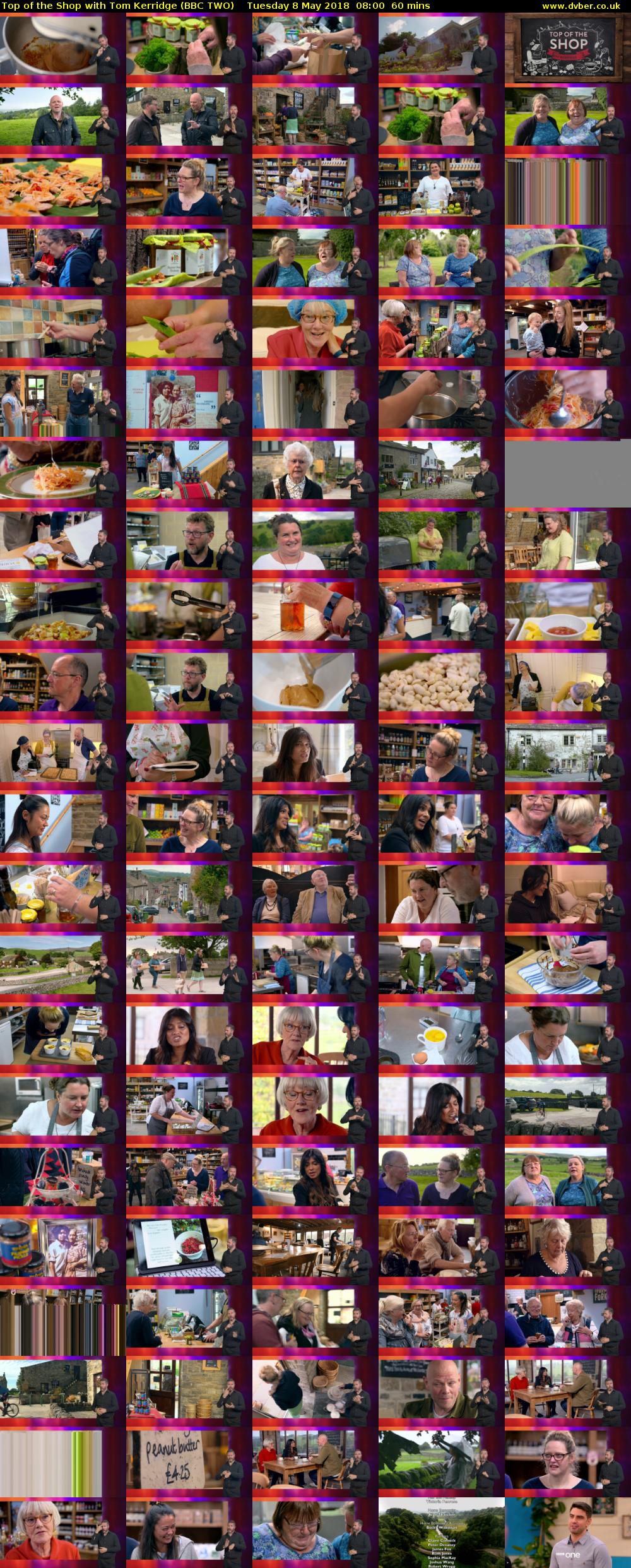 Top of the Shop with Tom Kerridge (BBC TWO) Tuesday 8 May 2018 08:00 - 09:00