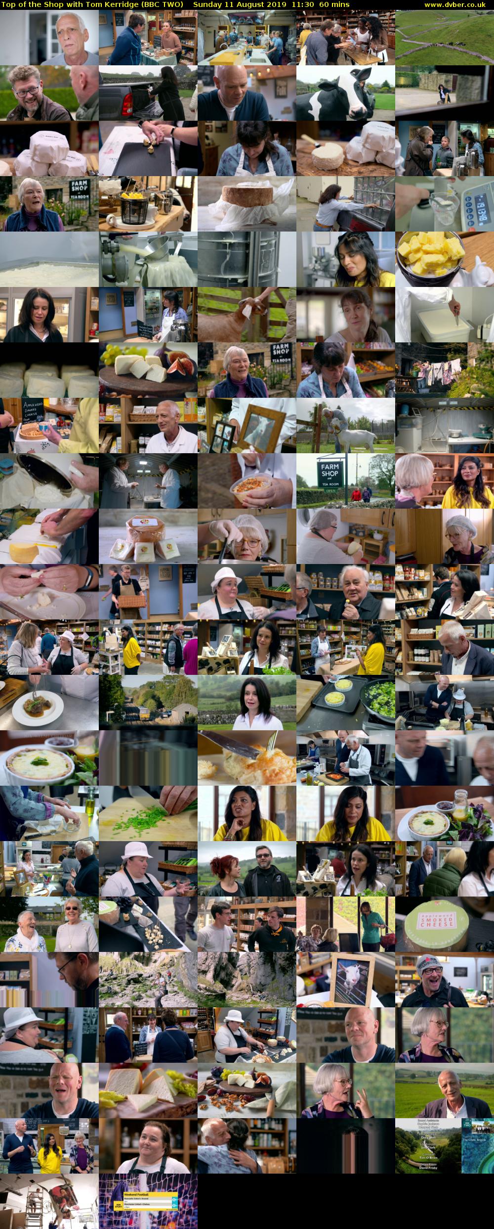 Top of the Shop with Tom Kerridge (BBC TWO) Sunday 11 August 2019 11:30 - 12:30