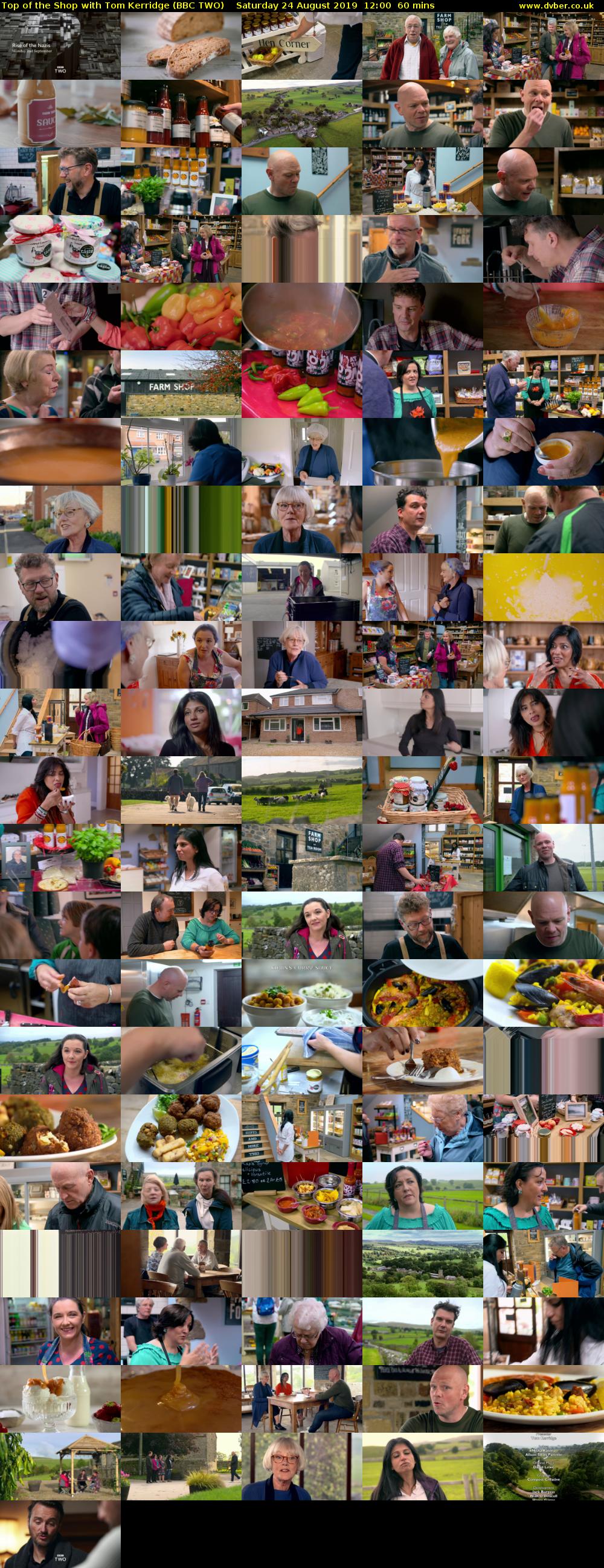 Top of the Shop with Tom Kerridge (BBC TWO) Saturday 24 August 2019 12:00 - 13:00