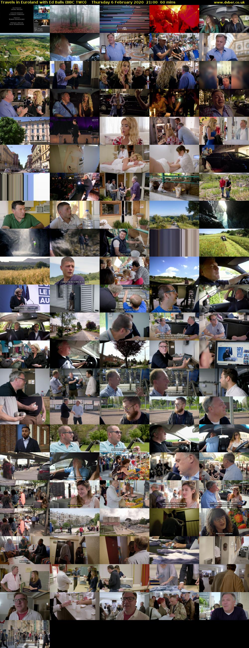 Travels in Euroland with Ed Balls (BBC TWO) Thursday 6 February 2020 21:00 - 22:00