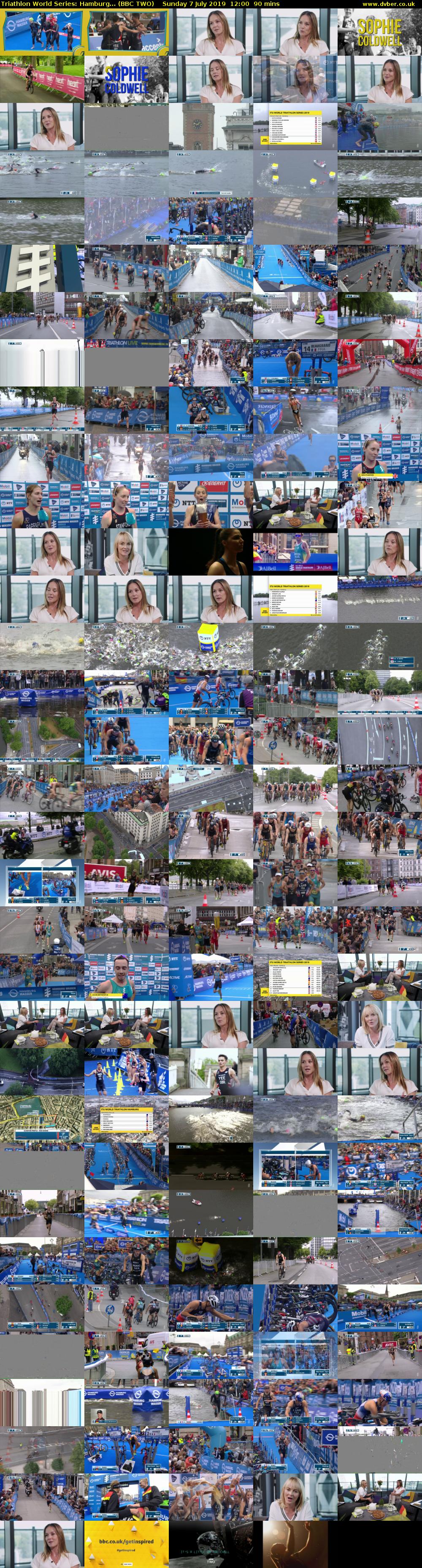Triathlon World Series: Hamburg... (BBC TWO) Sunday 7 July 2019 12:00 - 13:30
