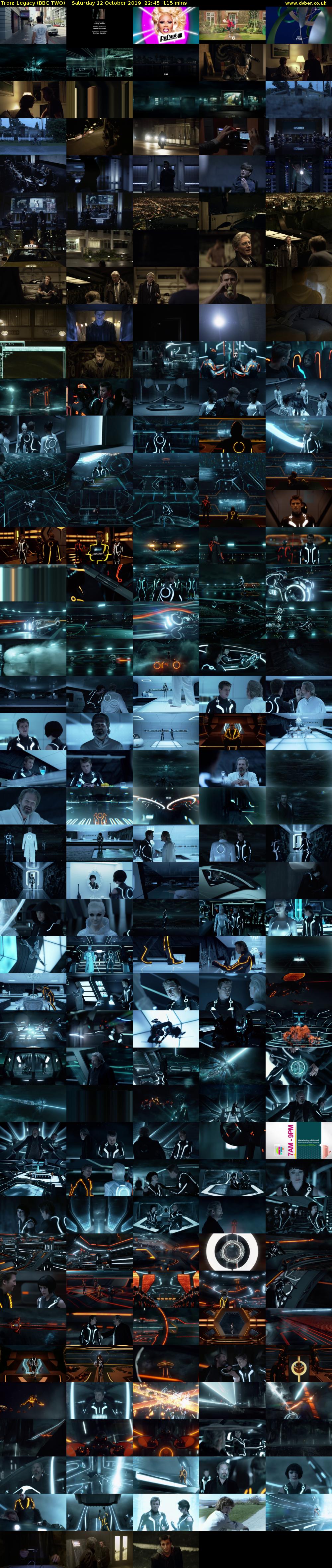 Tron: Legacy (BBC TWO) Saturday 12 October 2019 22:45 - 00:40