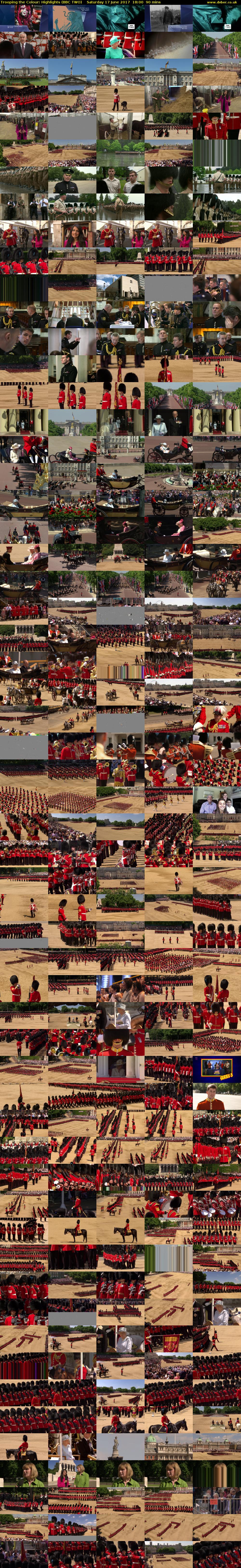 Trooping the Colour: Highlights (BBC TWO) Saturday 17 June 2017 18:00 - 19:30