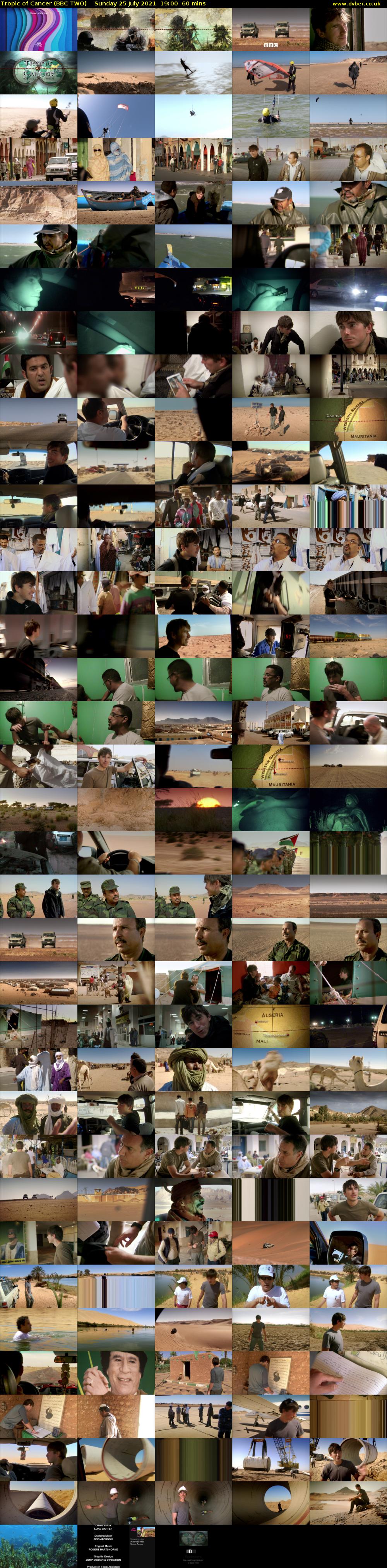 Tropic of Cancer (BBC TWO) Sunday 25 July 2021 19:00 - 20:00
