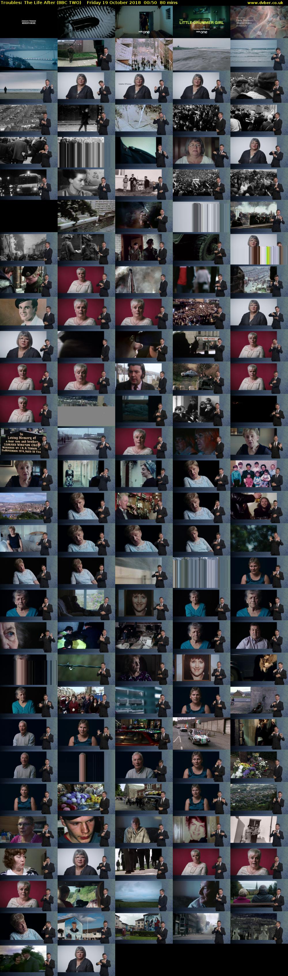 Troubles: The Life After (BBC TWO) Friday 19 October 2018 00:50 - 02:10