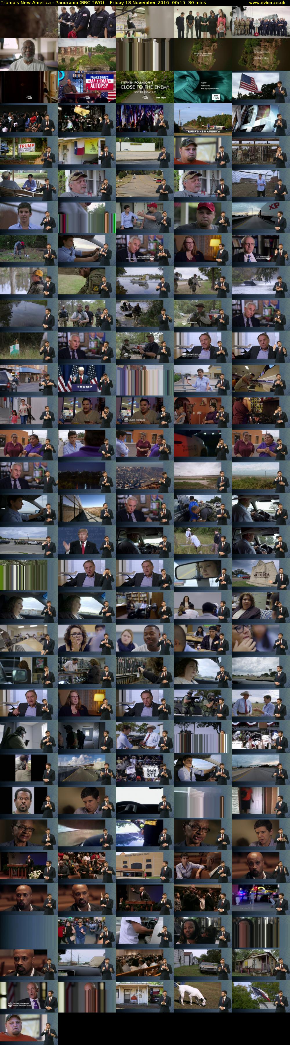 Trump's New America - Panorama (BBC TWO) Friday 18 November 2016 00:15 - 00:45