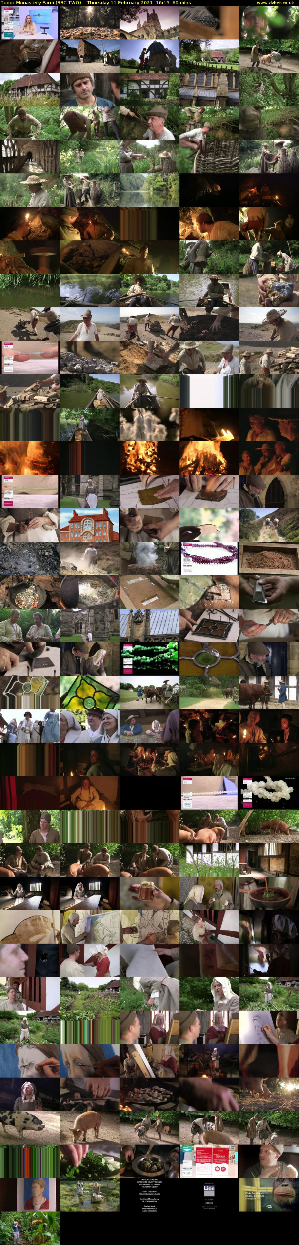 Tudor Monastery Farm (BBC TWO) Thursday 11 February 2021 16:15 - 17:15