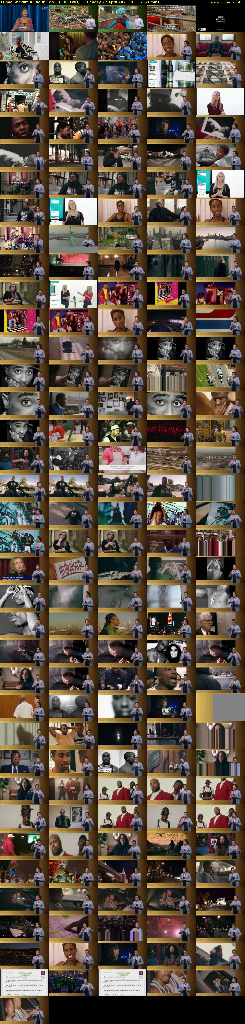 Tupac Shakur: A Life in Ten... (BBC TWO) Tuesday 27 April 2021 03:15 - 04:15