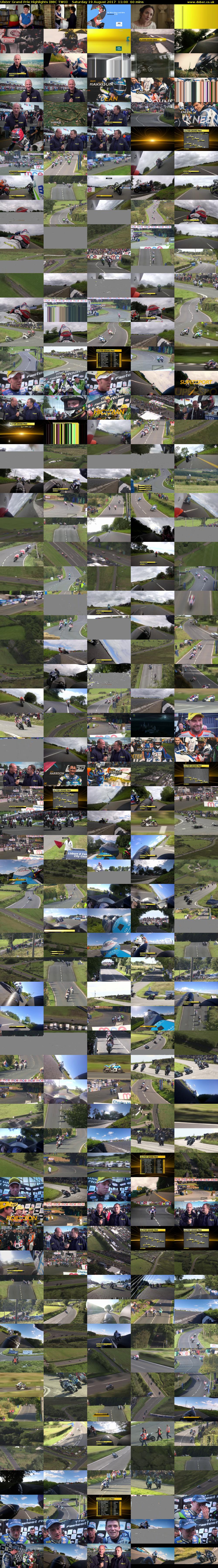 Ulster Grand Prix Highlights (BBC TWO) Saturday 19 August 2017 11:00 - 12:00