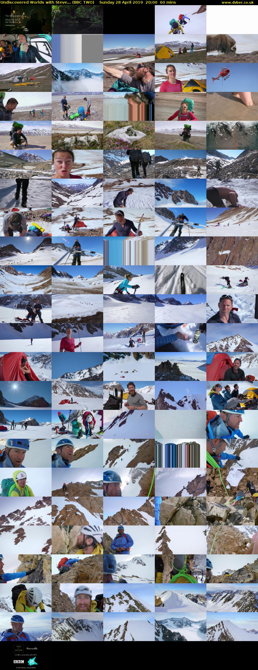 Undiscovered Worlds with Steve... (BBC TWO) Sunday 28 April 2019 20:00 - 21:00