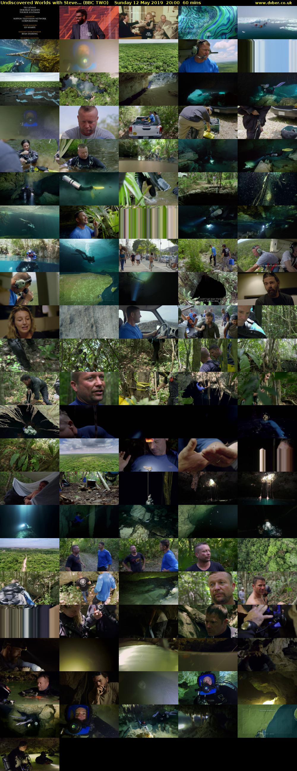 Undiscovered Worlds with Steve... (BBC TWO) Sunday 12 May 2019 20:00 - 21:00