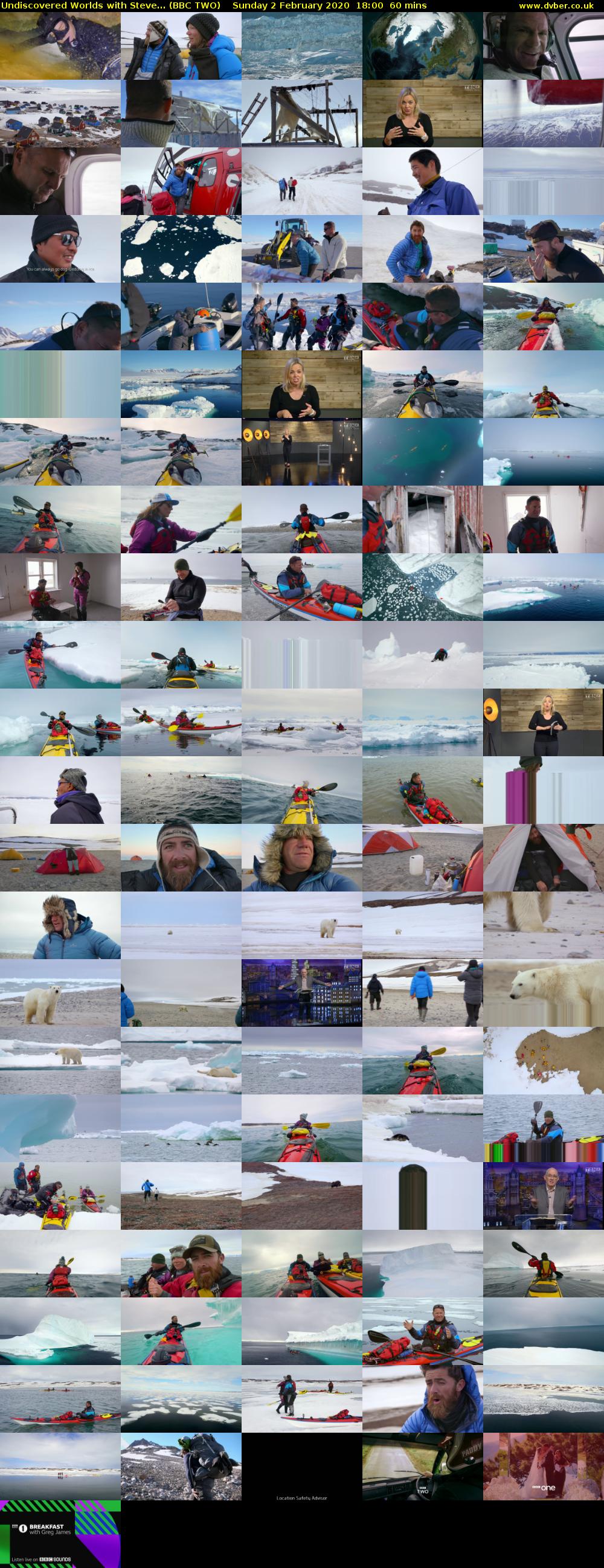 Undiscovered Worlds with Steve... (BBC TWO) Sunday 2 February 2020 18:00 - 19:00