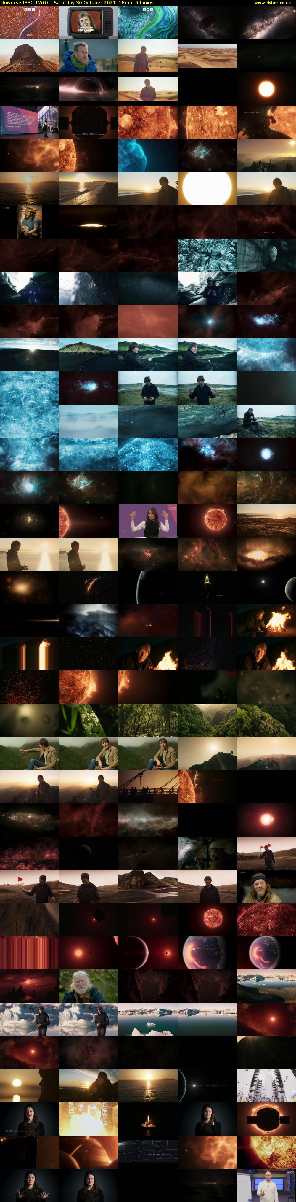 Universe (BBC TWO) Saturday 30 October 2021 18:55 - 19:55
