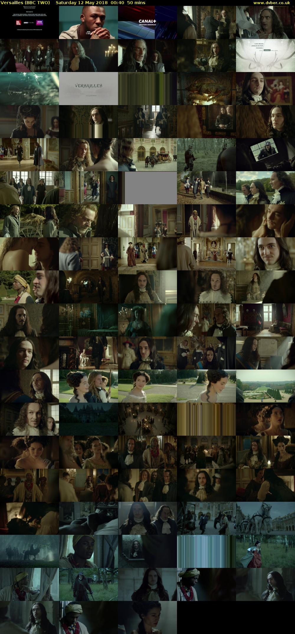 Versailles (BBC TWO) Saturday 12 May 2018 00:40 - 01:30