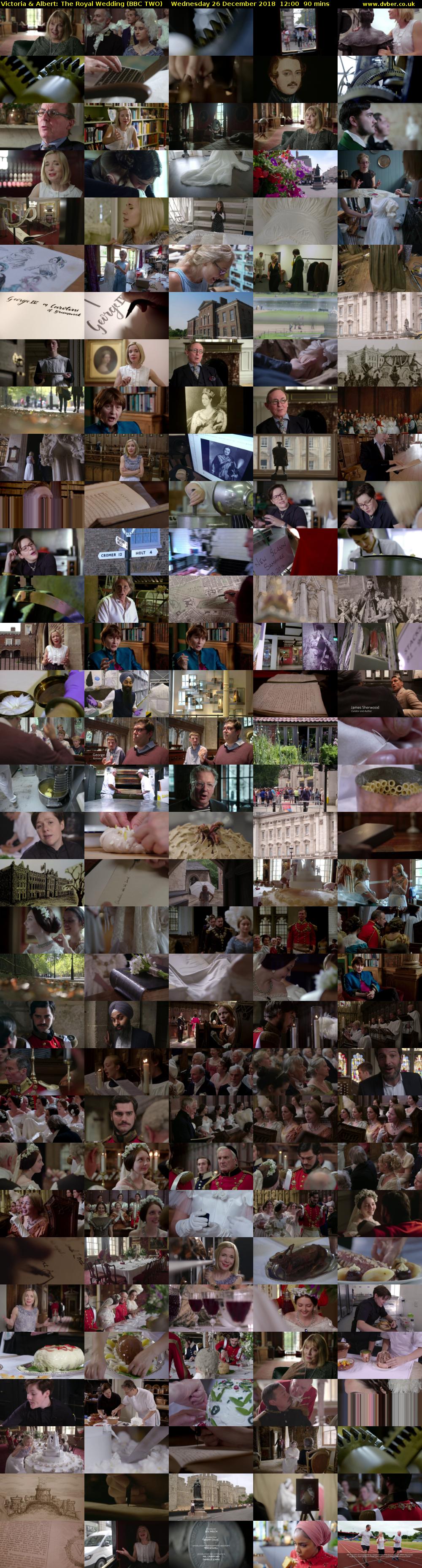 Victoria & Albert: The Royal Wedding (BBC TWO) Wednesday 26 December 2018 12:00 - 13:30
