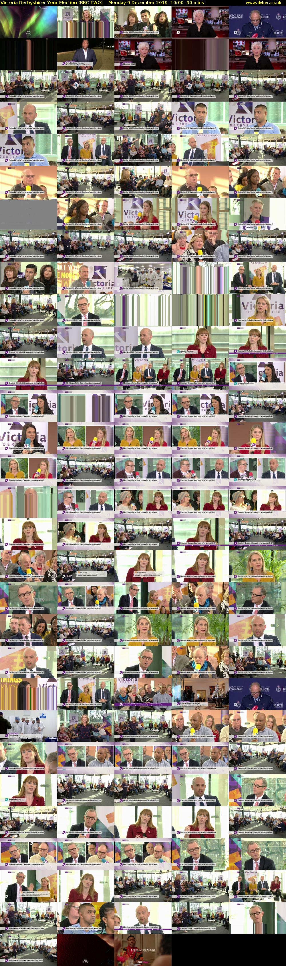 Victoria Derbyshire: Your Election (BBC TWO) Monday 9 December 2019 10:00 - 11:30