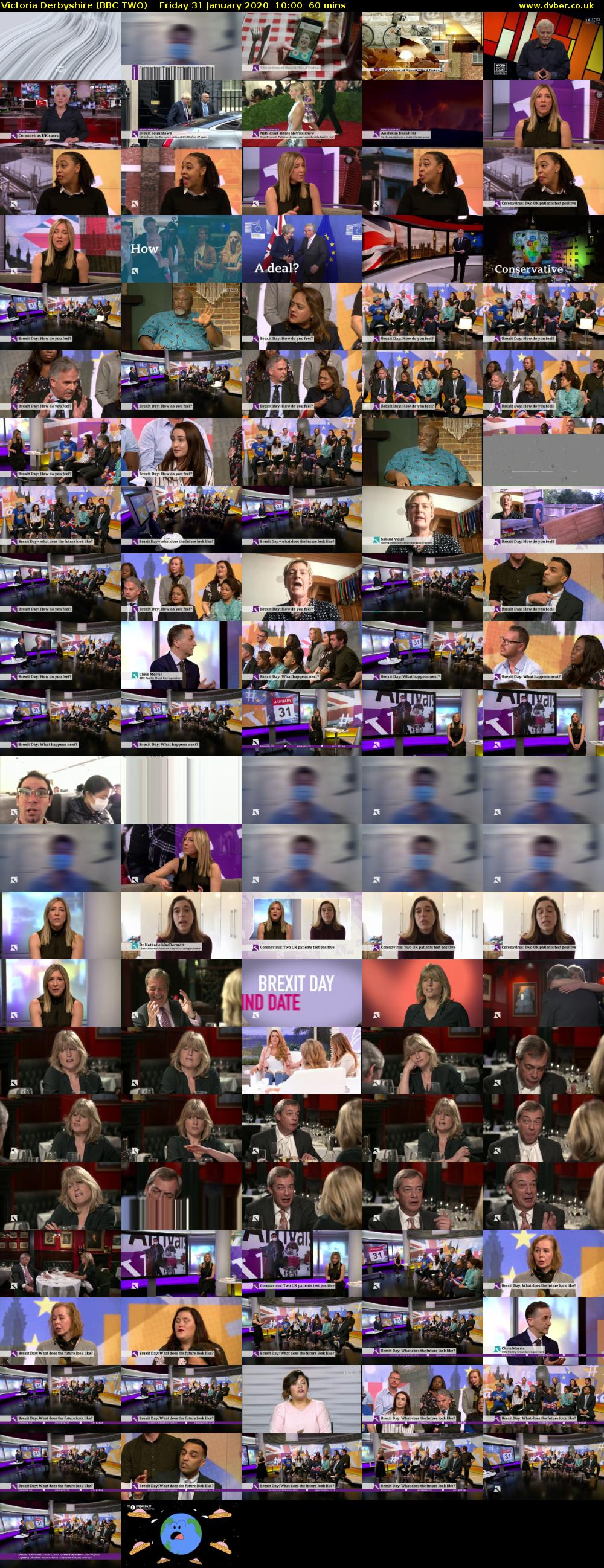 Victoria Derbyshire (BBC TWO) Friday 31 January 2020 10:00 - 11:00