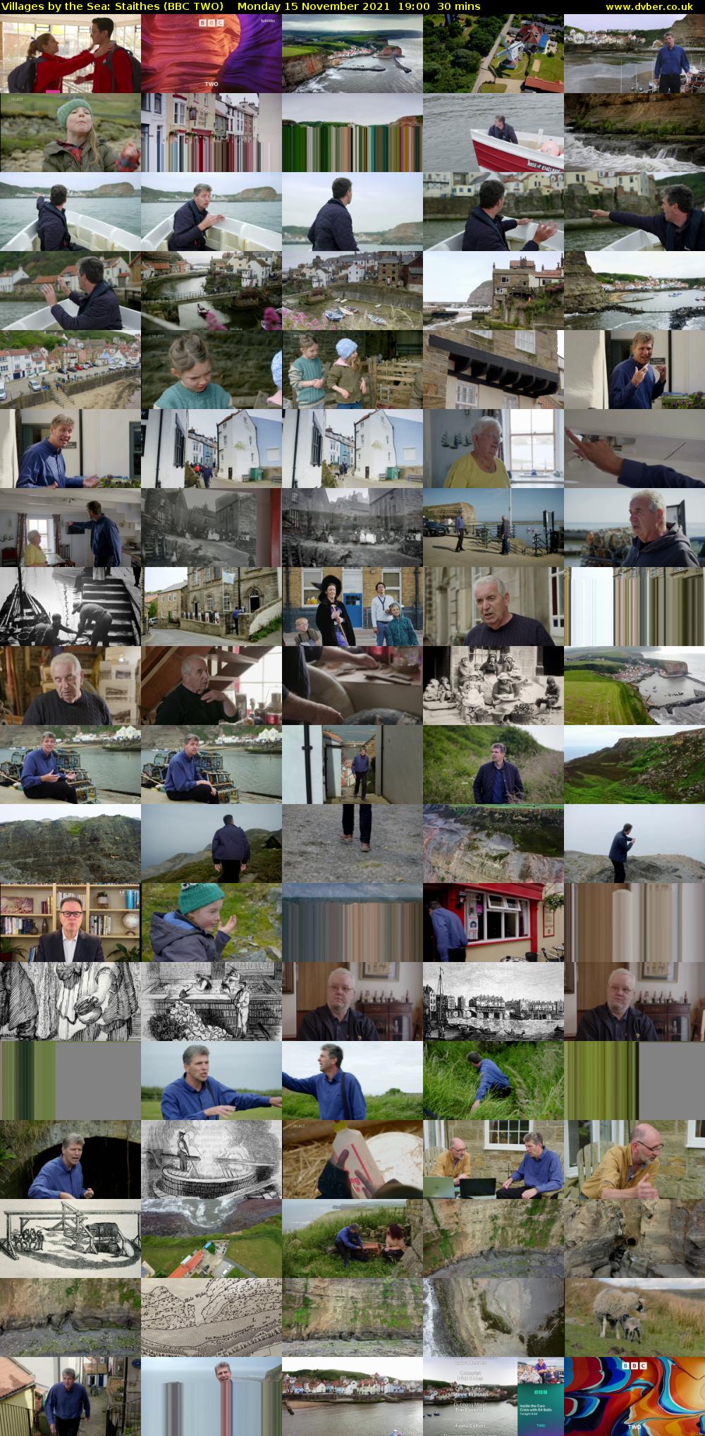 Villages by the Sea: Staithes (BBC TWO) Monday 15 November 2021 19:00 - 19:30
