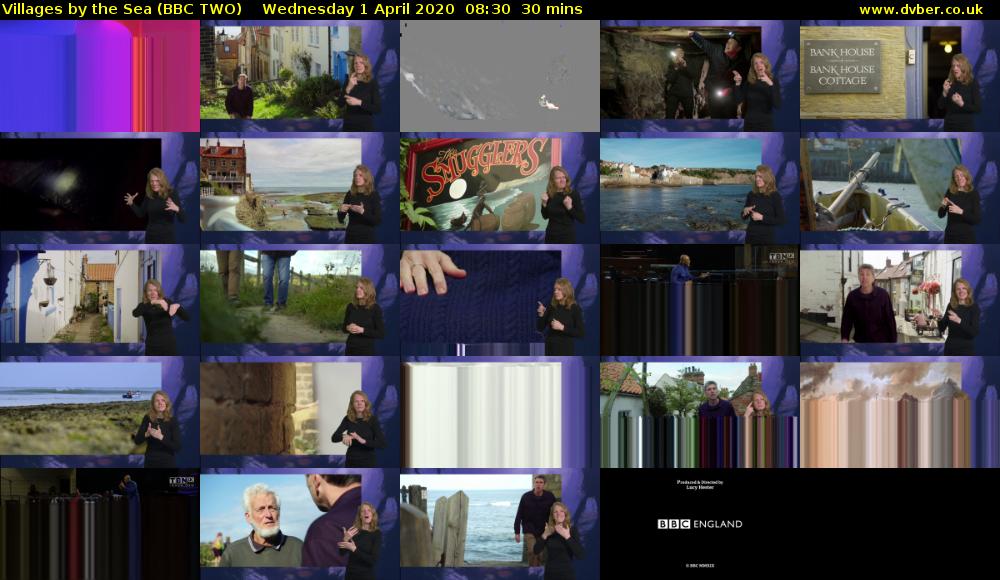 Villages by the Sea (BBC TWO) Wednesday 1 April 2020 08:30 - 09:00