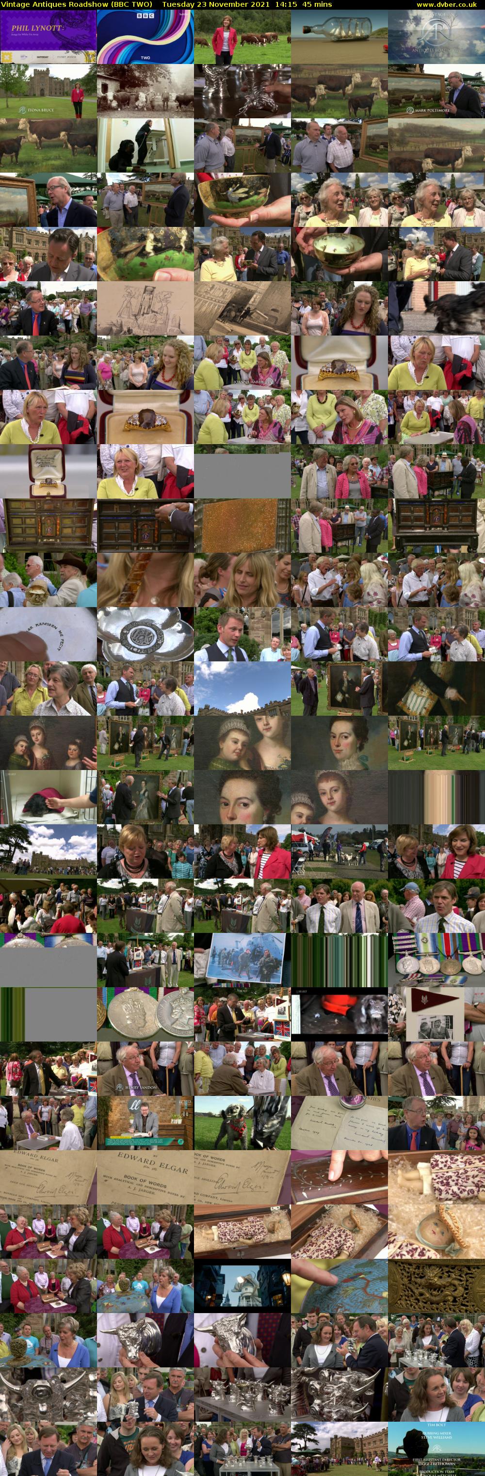 Vintage Antiques Roadshow (BBC TWO) Tuesday 23 November 2021 14:15 - 15:00