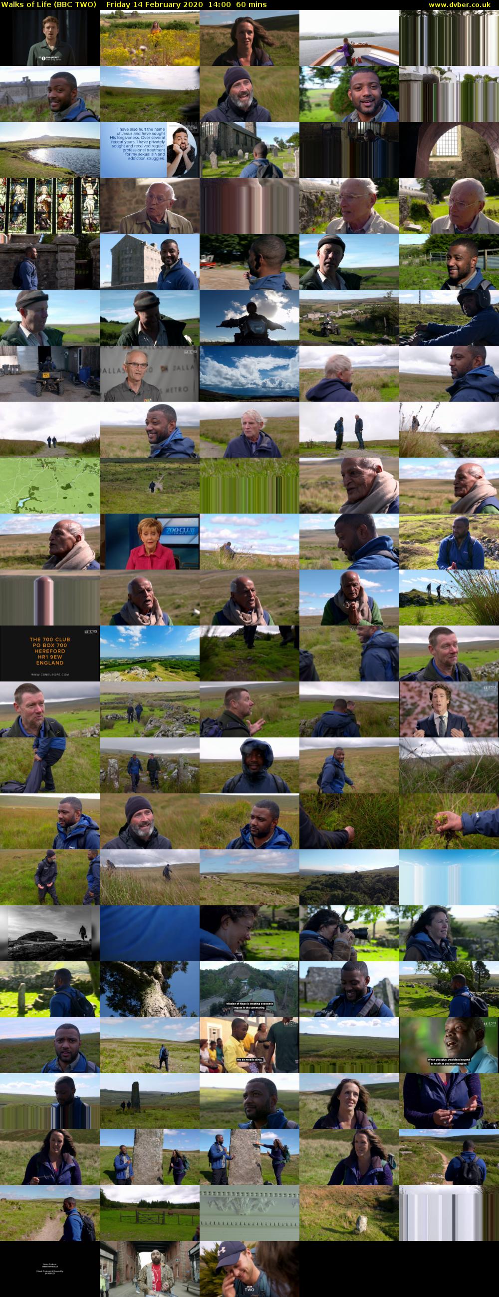 Walks of Life (BBC TWO) Friday 14 February 2020 14:00 - 15:00