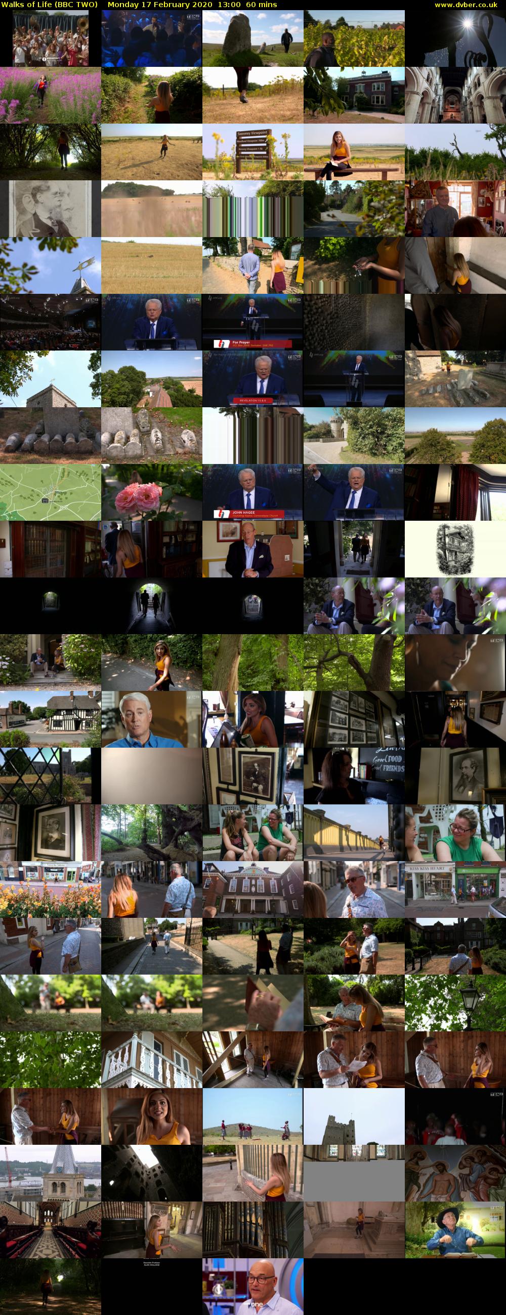 Walks of Life (BBC TWO) Monday 17 February 2020 13:00 - 14:00