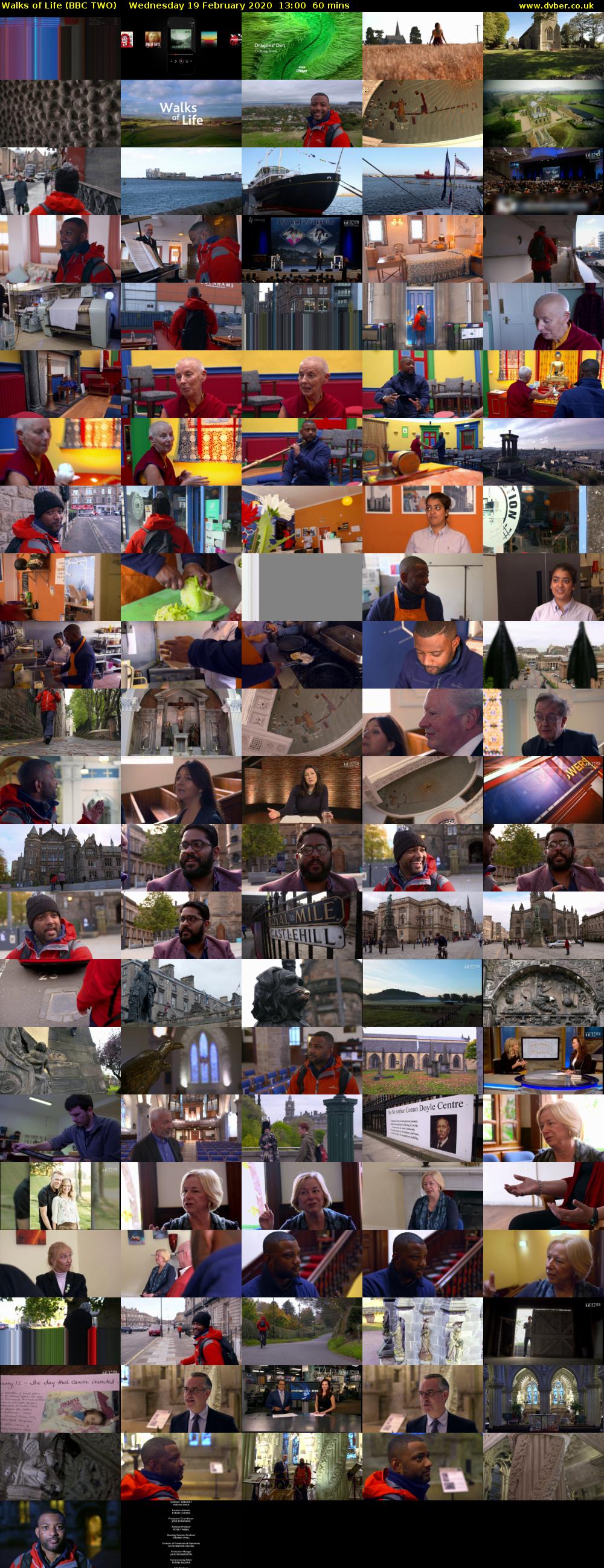 Walks of Life (BBC TWO) Wednesday 19 February 2020 13:00 - 14:00