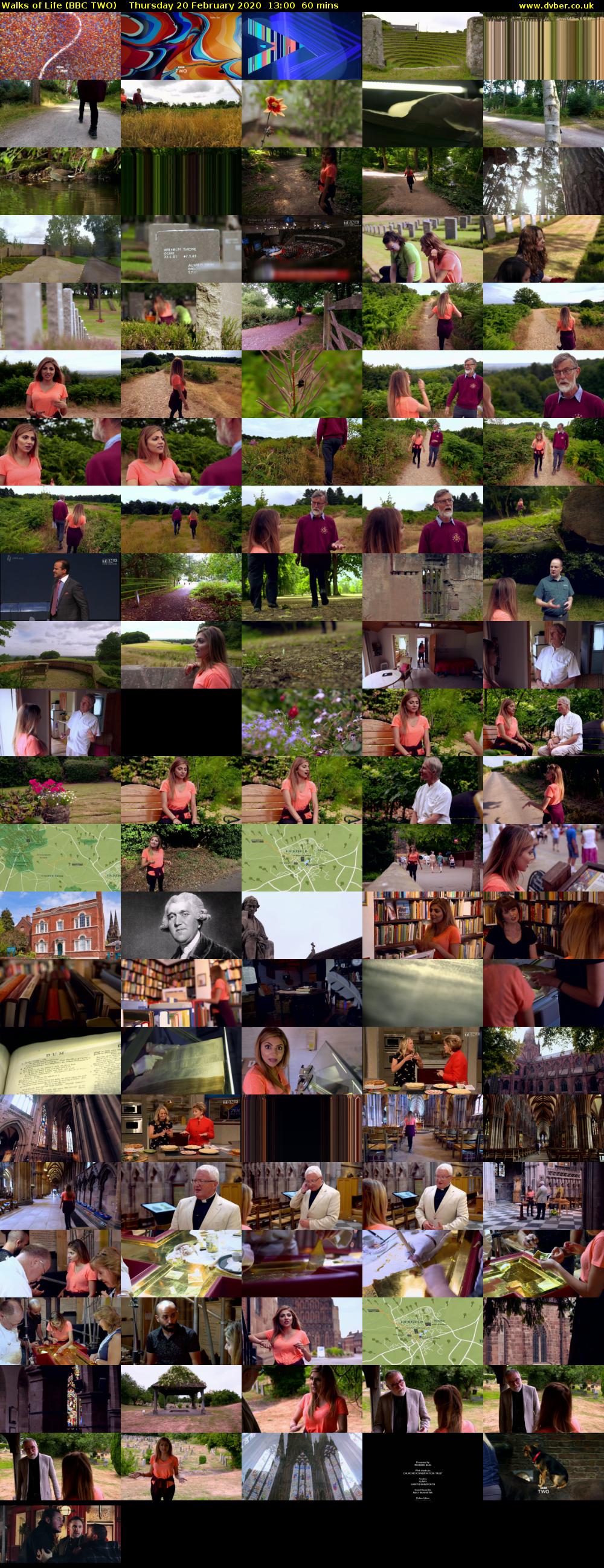 Walks of Life (BBC TWO) Thursday 20 February 2020 13:00 - 14:00