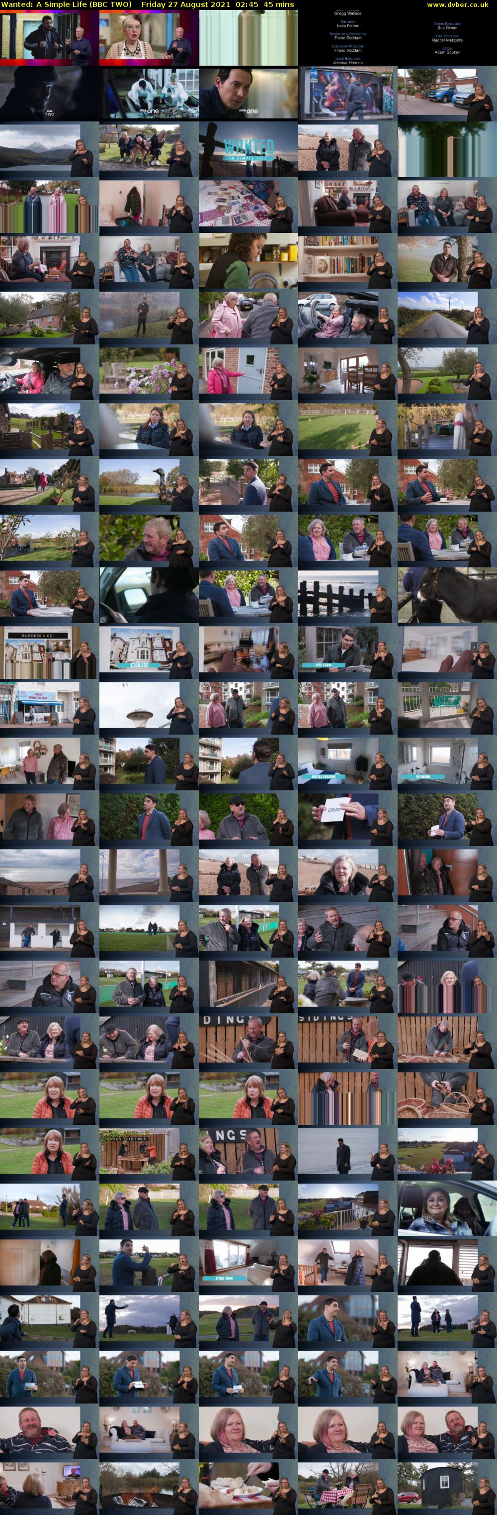 Wanted: A Simple Life (BBC TWO) Friday 27 August 2021 02:45 - 03:30