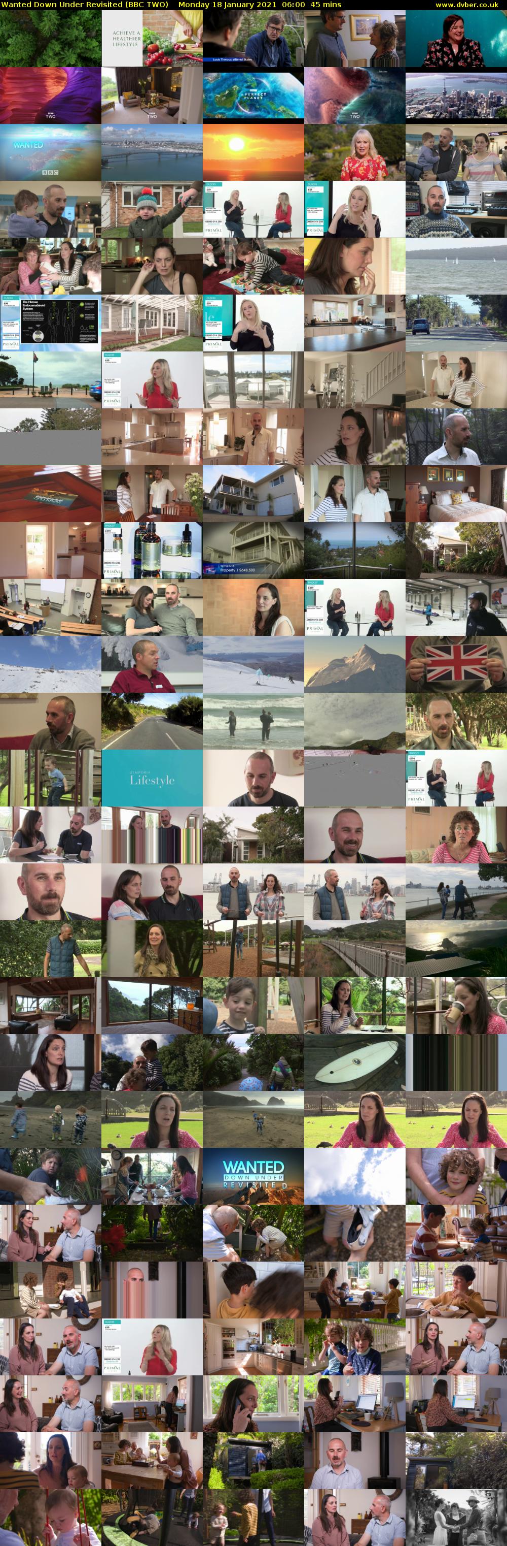 Wanted Down Under Revisited (BBC TWO) Monday 18 January 2021 06:00 - 06:45