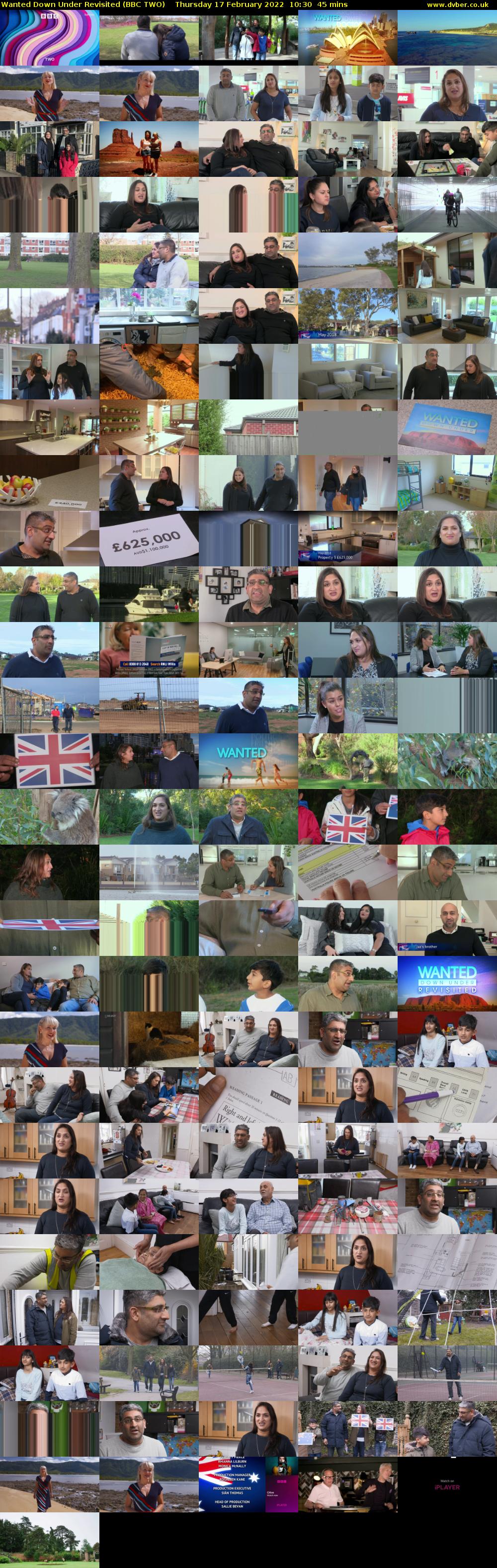 Wanted Down Under Revisited (BBC TWO) Thursday 17 February 2022 10:30 - 11:15